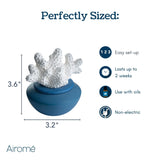 Airomé Coral porcelain passive essential oil diffuser