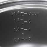 Quest 1.5L 500W white rice cooker and steamer