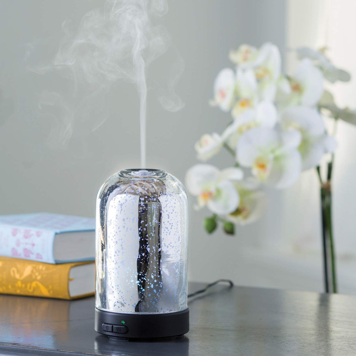 Airomé Mercury Glass 100ml ultrasonic essential oil diffuser