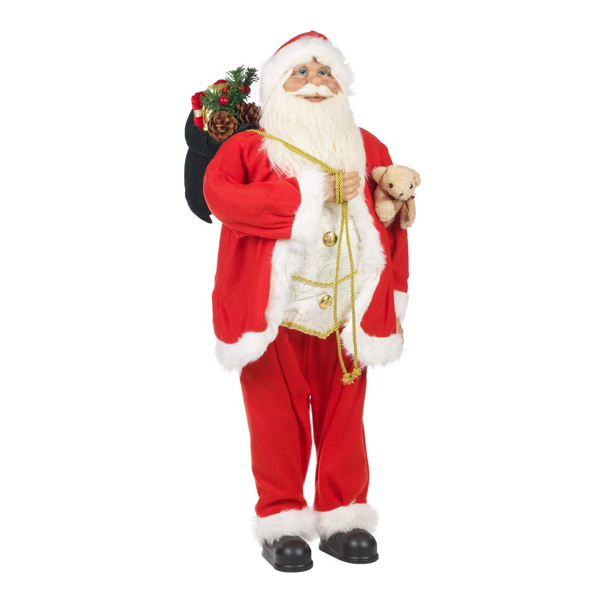 90cm traditional standing Santa Claus Christmas figure