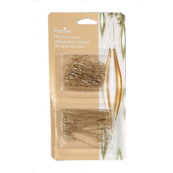 Premier Ornament Hook 50 Giant Plus 100 Regular Twin Pack