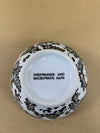 Set of 4 Bowls - Black & White Floral