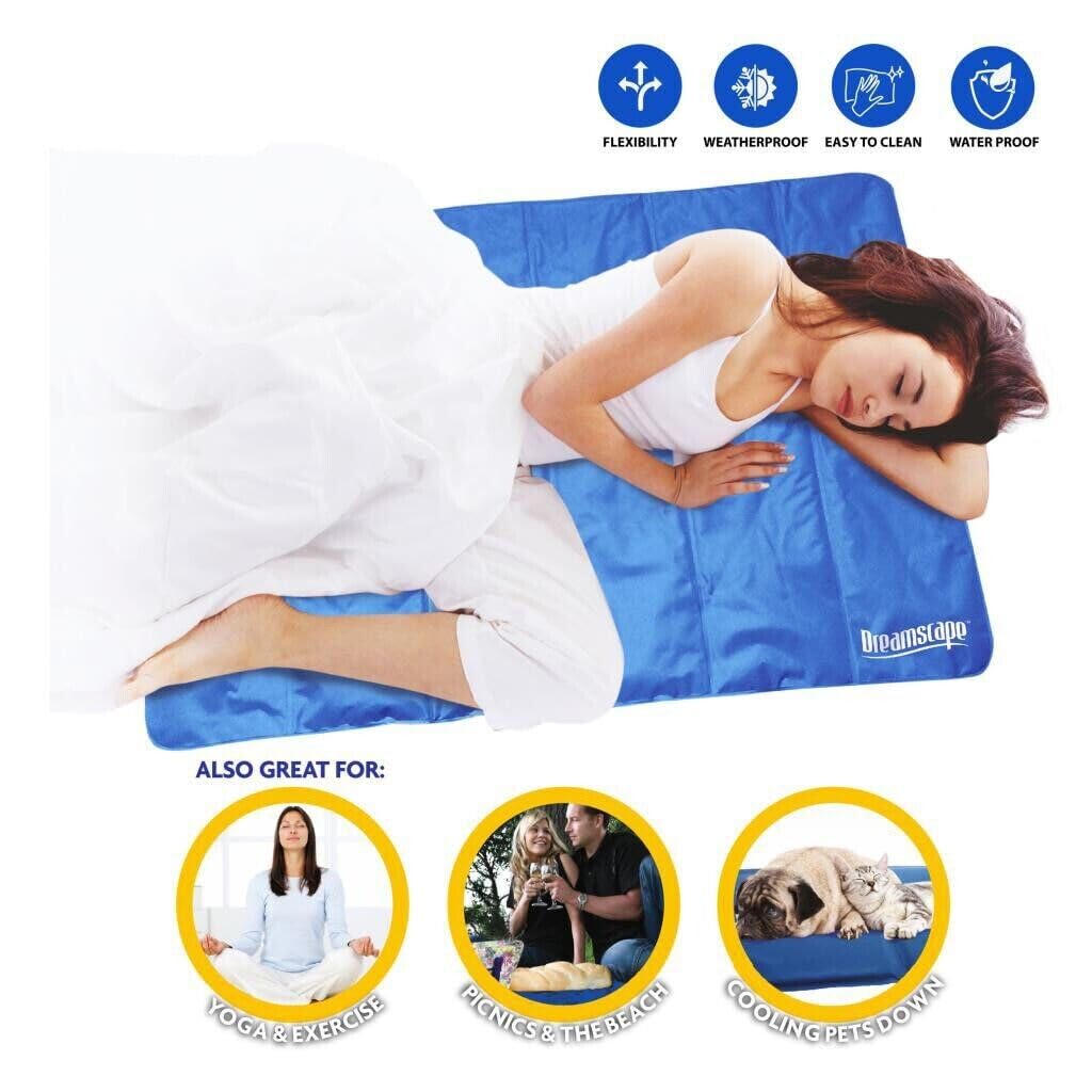 Dreamscape extra large self-cooling gel mat – 120 x 70cm