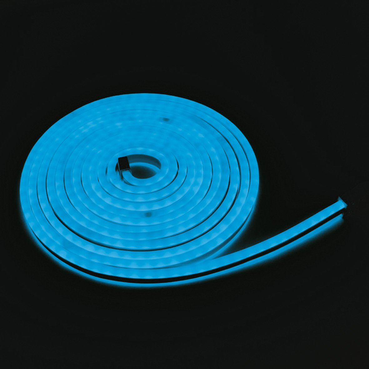 Global Gizmos 5m blue neon LED rope light