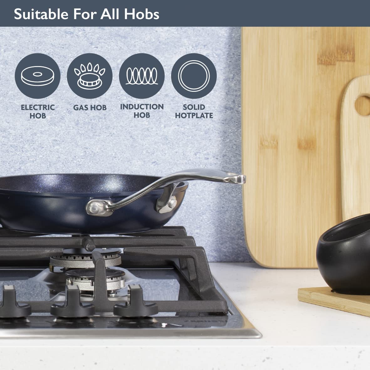 Blackmoor Blue Pro 20cm non-stick frying pan