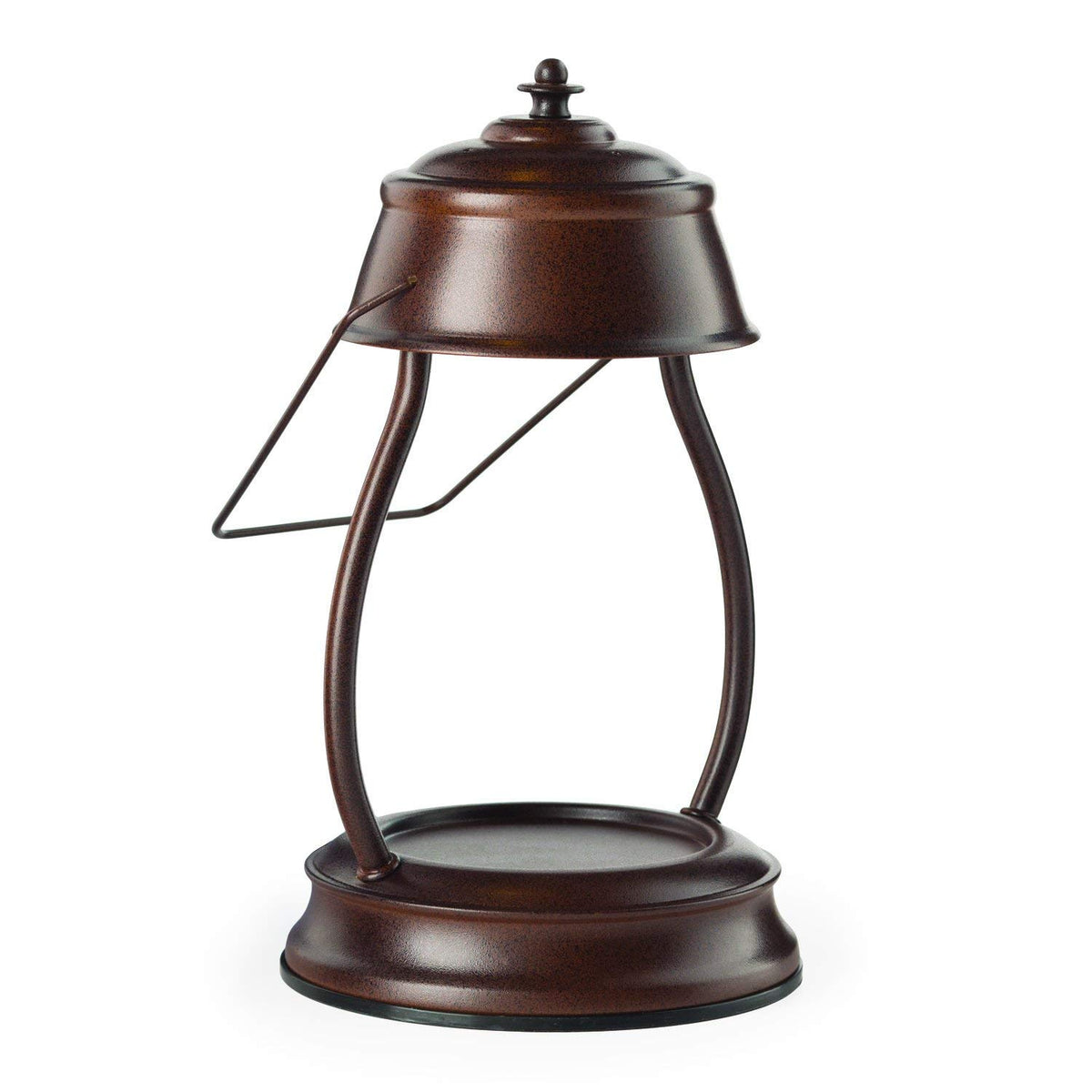Candle Warmers Etc. Hurricane rustic brown candle warmer lantern