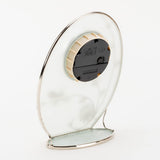 Sophia glass and wire bumblebee mantel clock