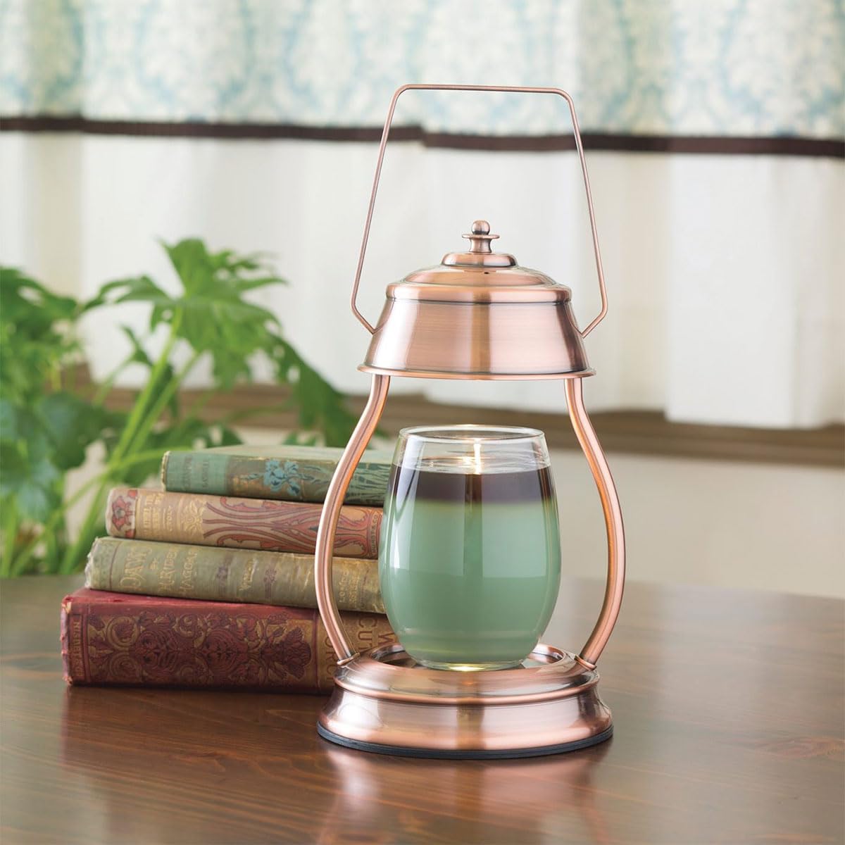 Candle Warmers copper Hurricane candle warmer lantern