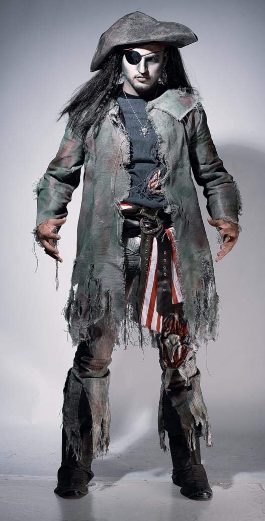 Paper Magic Barnacle Bill adult pirate costume – Medium