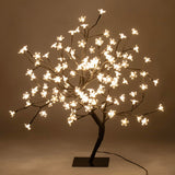 60cm warm white LED blossom tree with 128 lights
