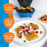 3-in-1 Sea Life Waffle Maker with Non-Stick Plates - Animal Planet
