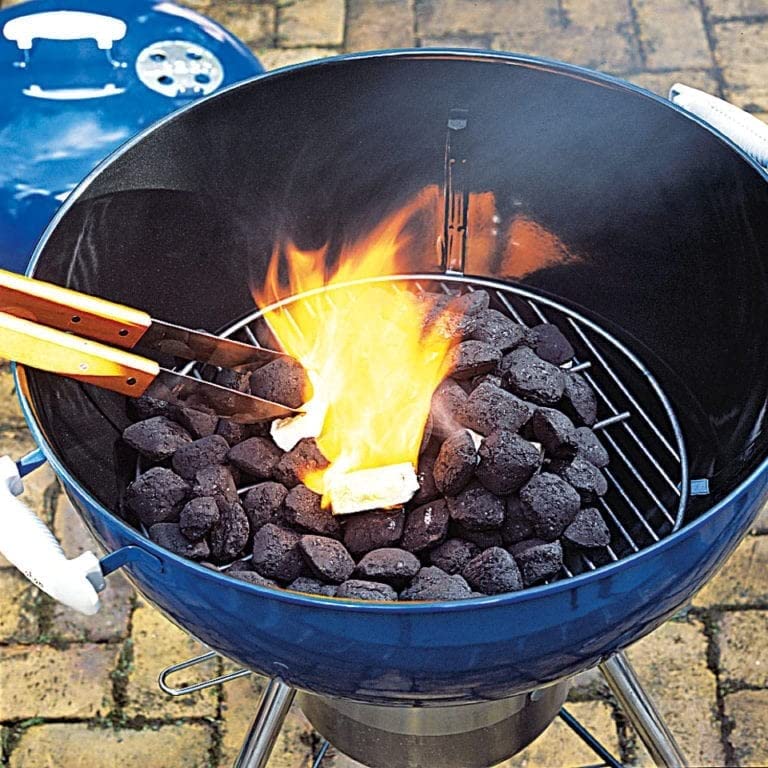 1kg charcoal bag for BBQ grills and barbecues