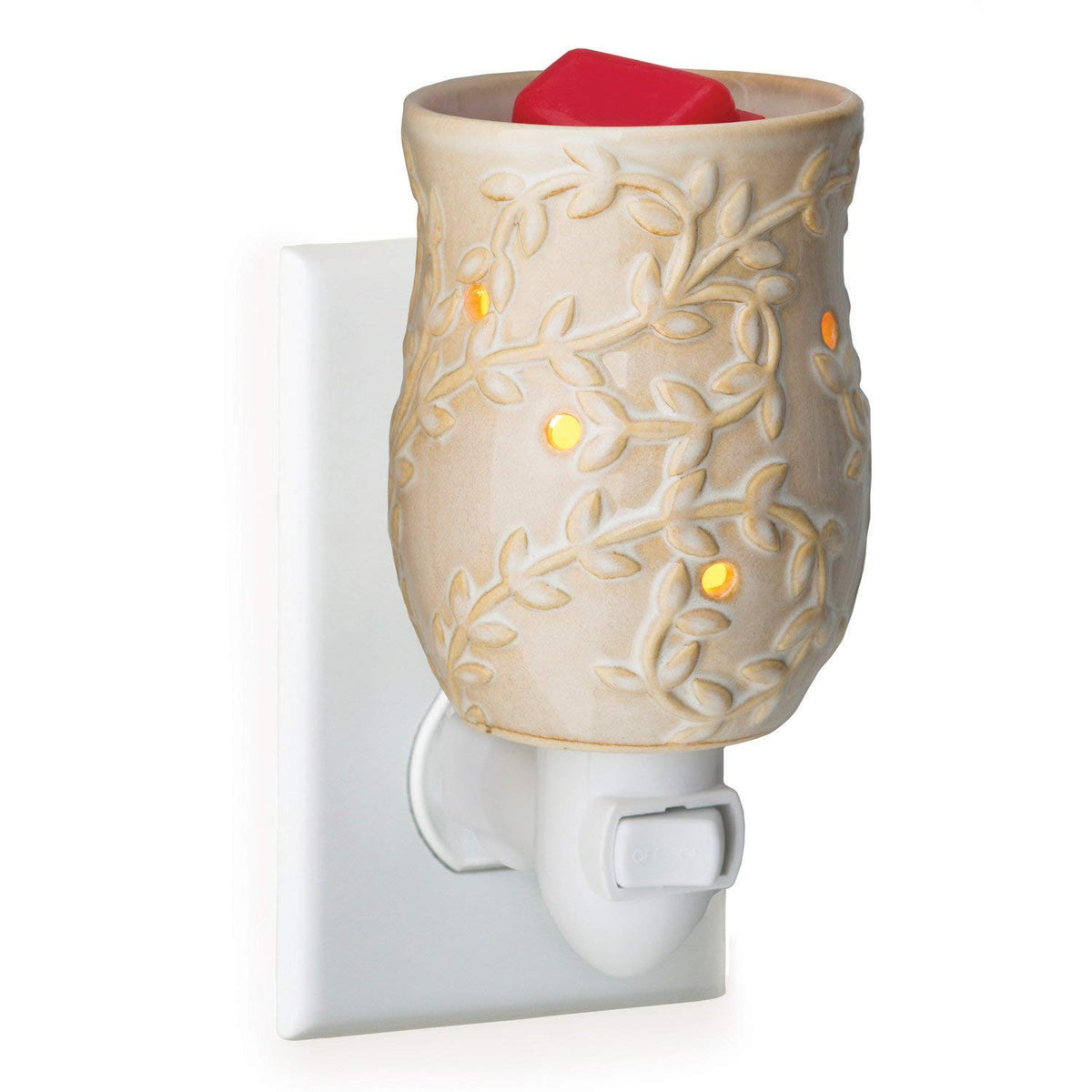 Candle Warmers Etc. Pluggable Fragrance Warmer, Chai