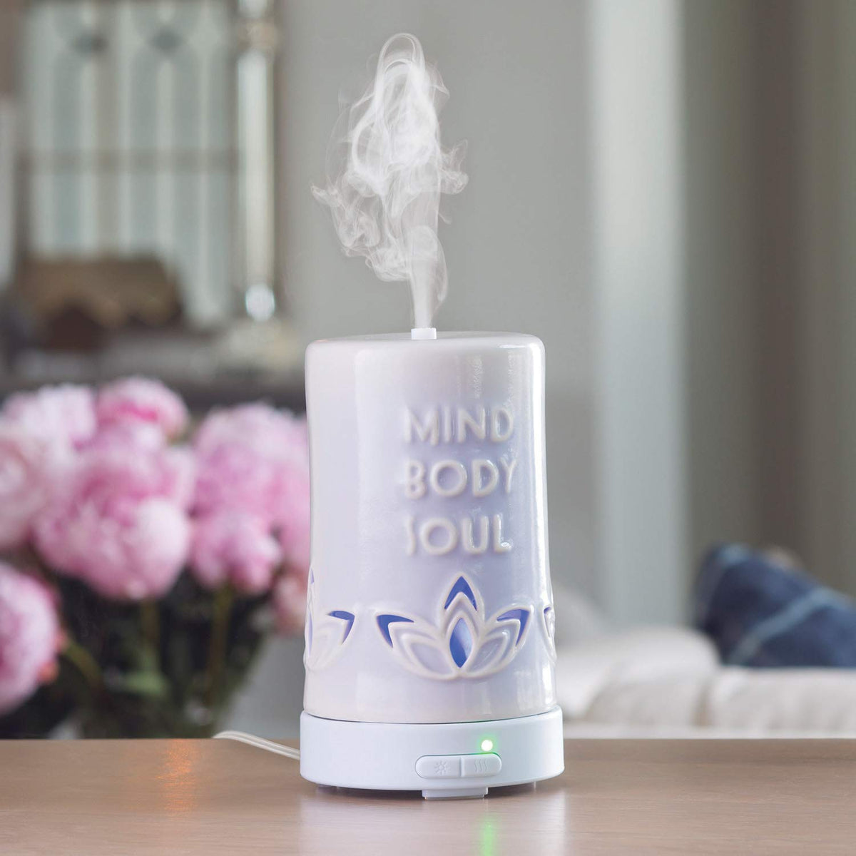 Airomé Mind Body Soul 100ml porcelain essential oil diffuser