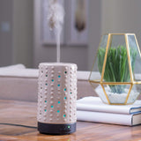Airomé Inspire 100ml ceramic ultrasonic essential oil diffuser