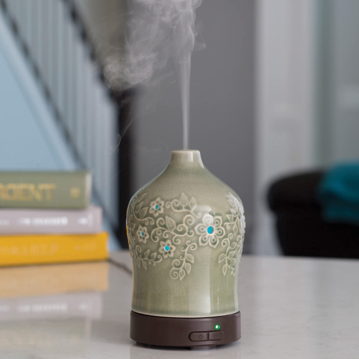 Airomé Perennial 100ml ceramic ultrasonic essential oil diffuser