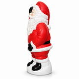 70cm waving Santa light-up figure beside a Christmas tree
