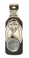 History & Heraldry Top Bloke Charles bottle opener keyring