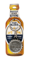 History & Heraldry Top Bloke Brian bottle opener keyring