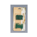 Premier green Christmas ornament hooks – 150 pack