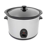 Quest 5L stainless steel slow cooker, 320W
