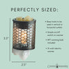 CANDLE WARMERS ETC Pluggable Fragrance Warmer- Decorative Plug-in for Warming Scented Candle Wax Melts and Tarts or Essential Oils - Chicken Wire - PICWR