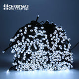 The Christmas Workshop 500 bright white LED chaser Christmas lights