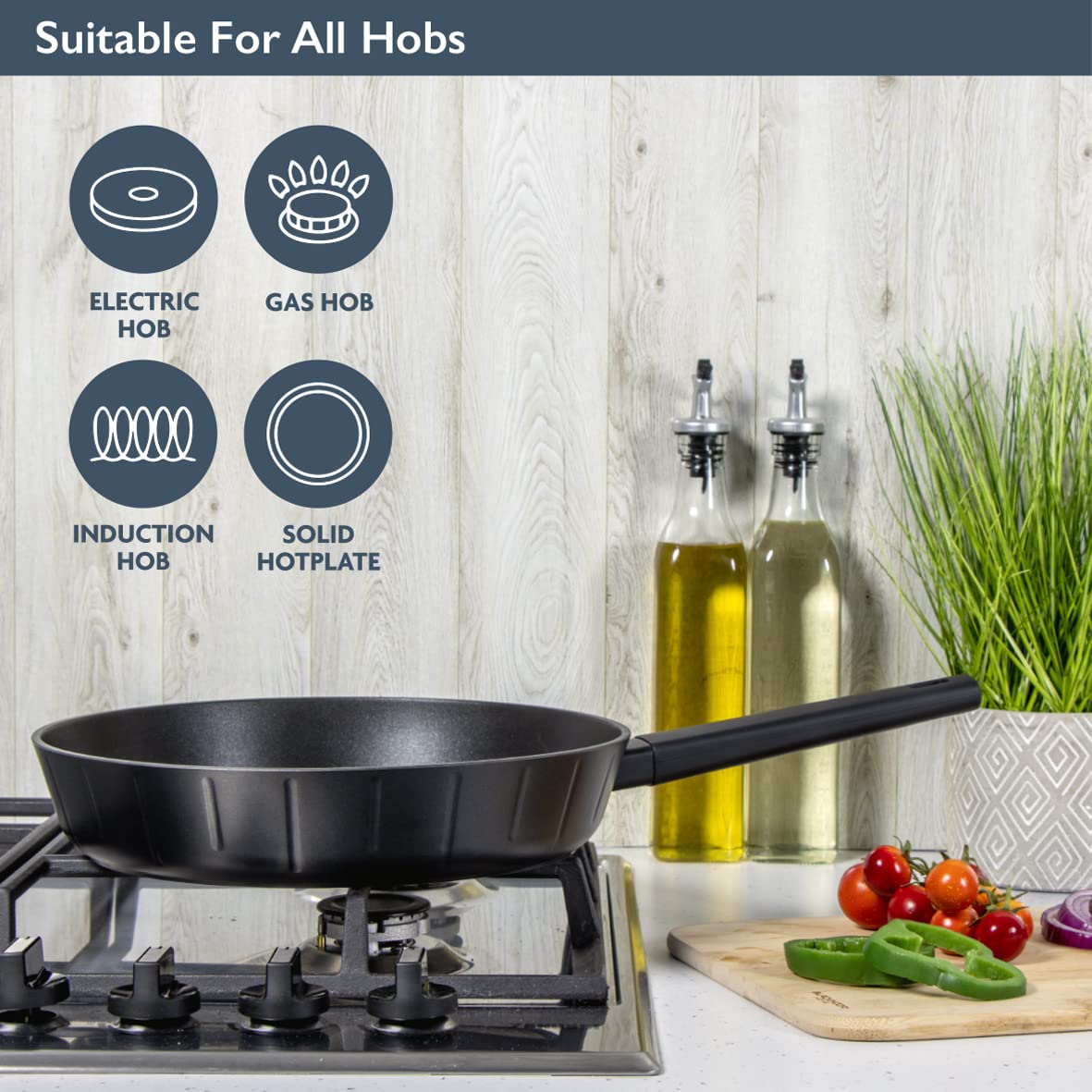 Blackmoor Neuvo 28cm Non-Stick Frying Pan for Induction Hobs