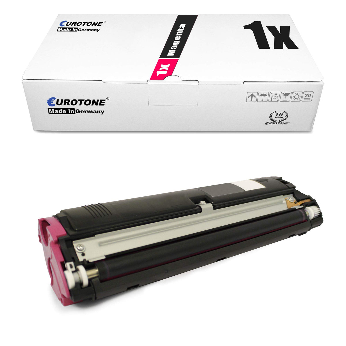 Eurotone magenta toner compatible with Epson AcuLaser C1900 and C900