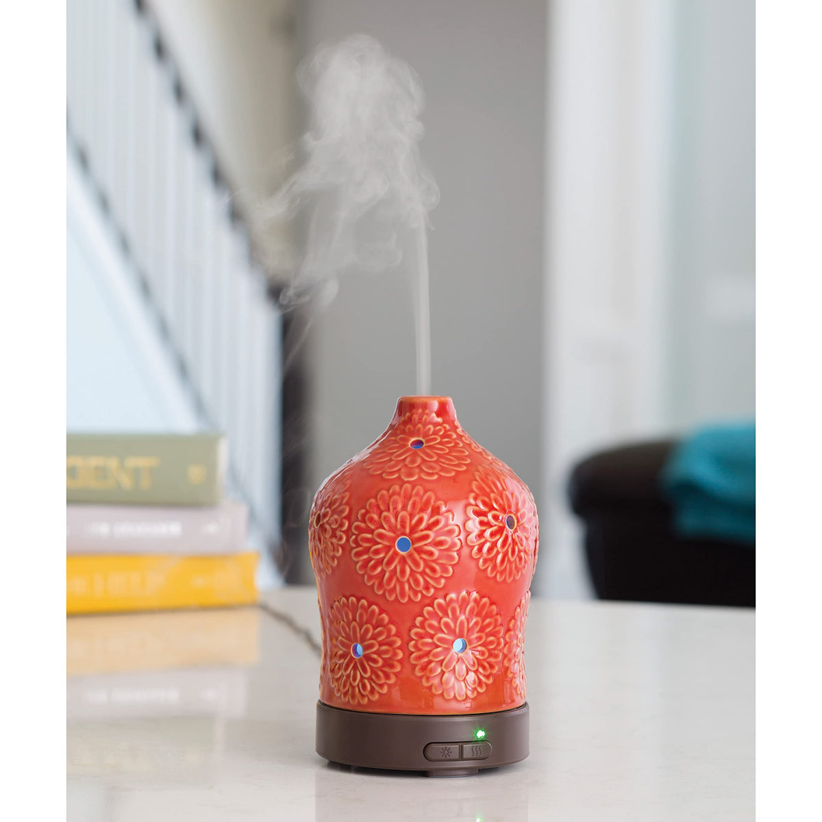 Airomé Lotus 100ml ceramic ultrasonic essential oil diffuser