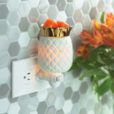 Candle Warmers Etc. Pineapple plug-in wax melt fragrance warmer