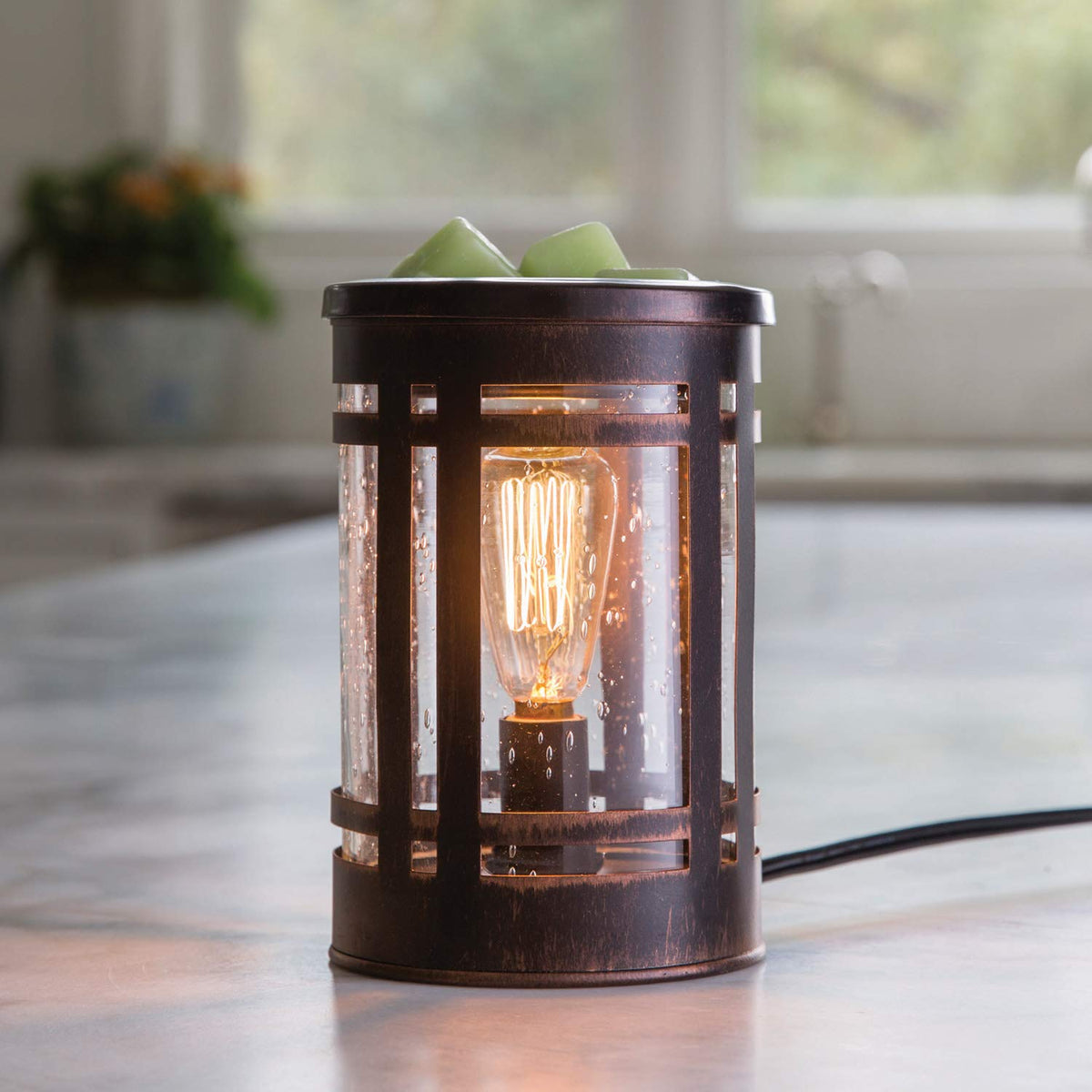 Candle Warmers Etc. Mission vintage bulb fragrance warmer