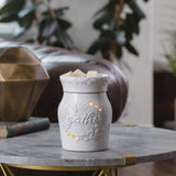 Candle Warmers Etc. Holiday Gather white fragrance warmer