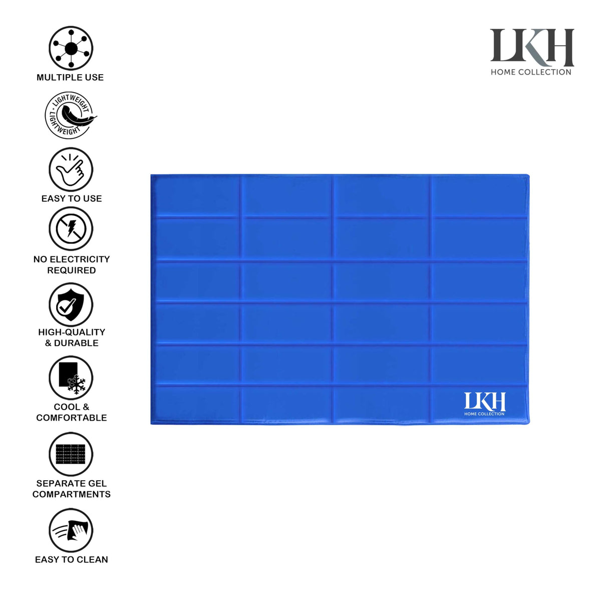 LKH self-cooling gel mat – 90 x 60cm