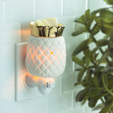 Candle Warmers Etc. Pineapple plug-in wax melt fragrance warmer