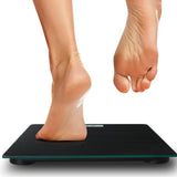 PUREFIT black digital bathroom scale – 180kg