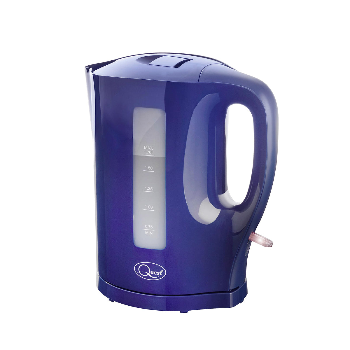 Quest navy blue 1.7L electric kettle