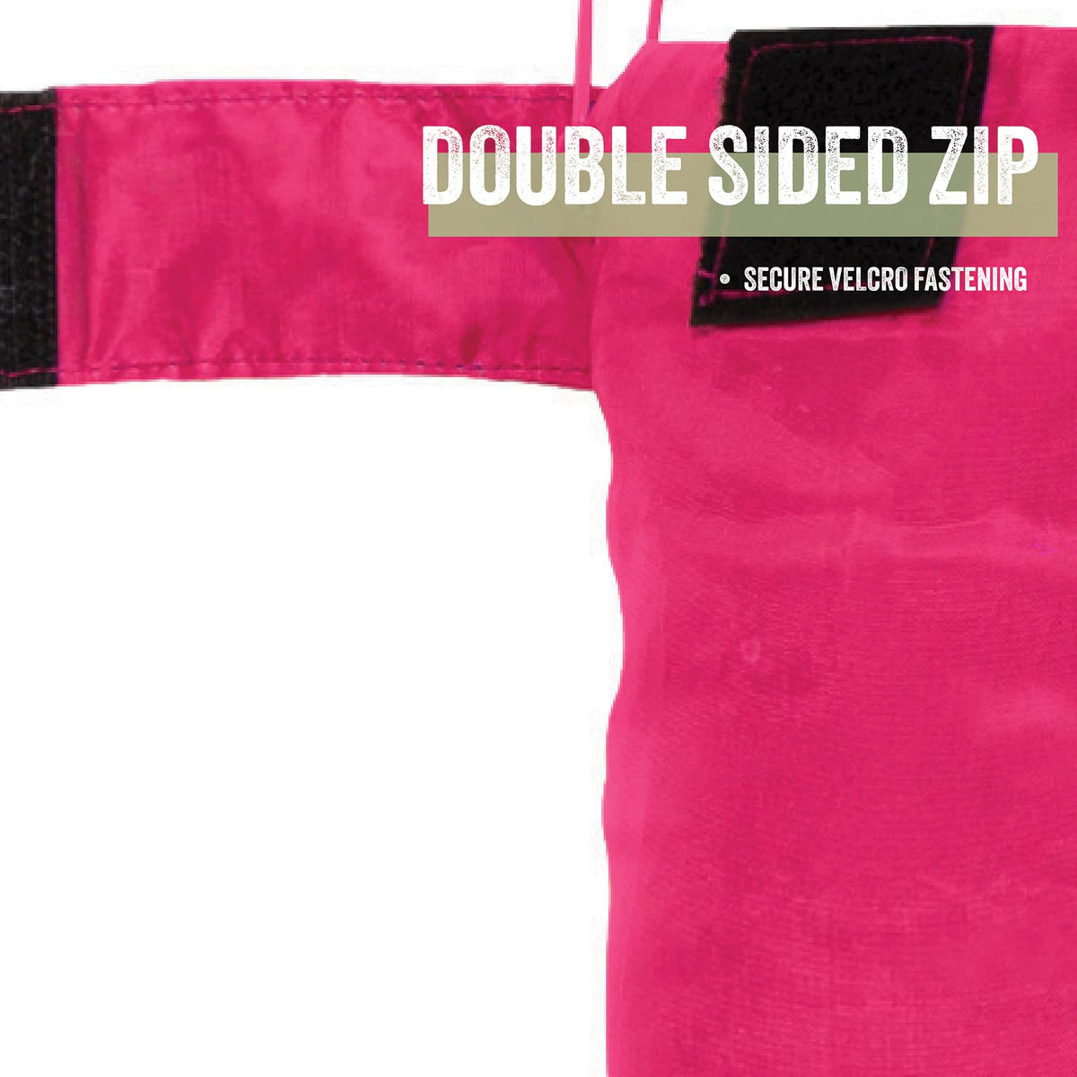Single Mummy Sleeping Bag 2 Season Water Resistant, Pink - Milestone