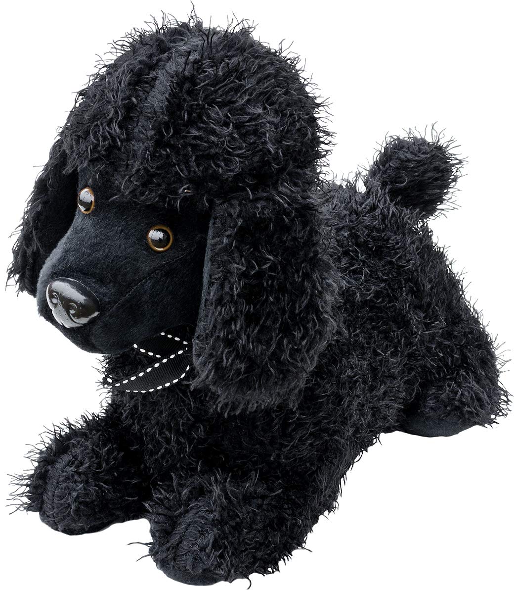 Febland Black Poodle Door Stop, Small