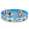 Jilong 120cm rigid paddling pool with sea life design