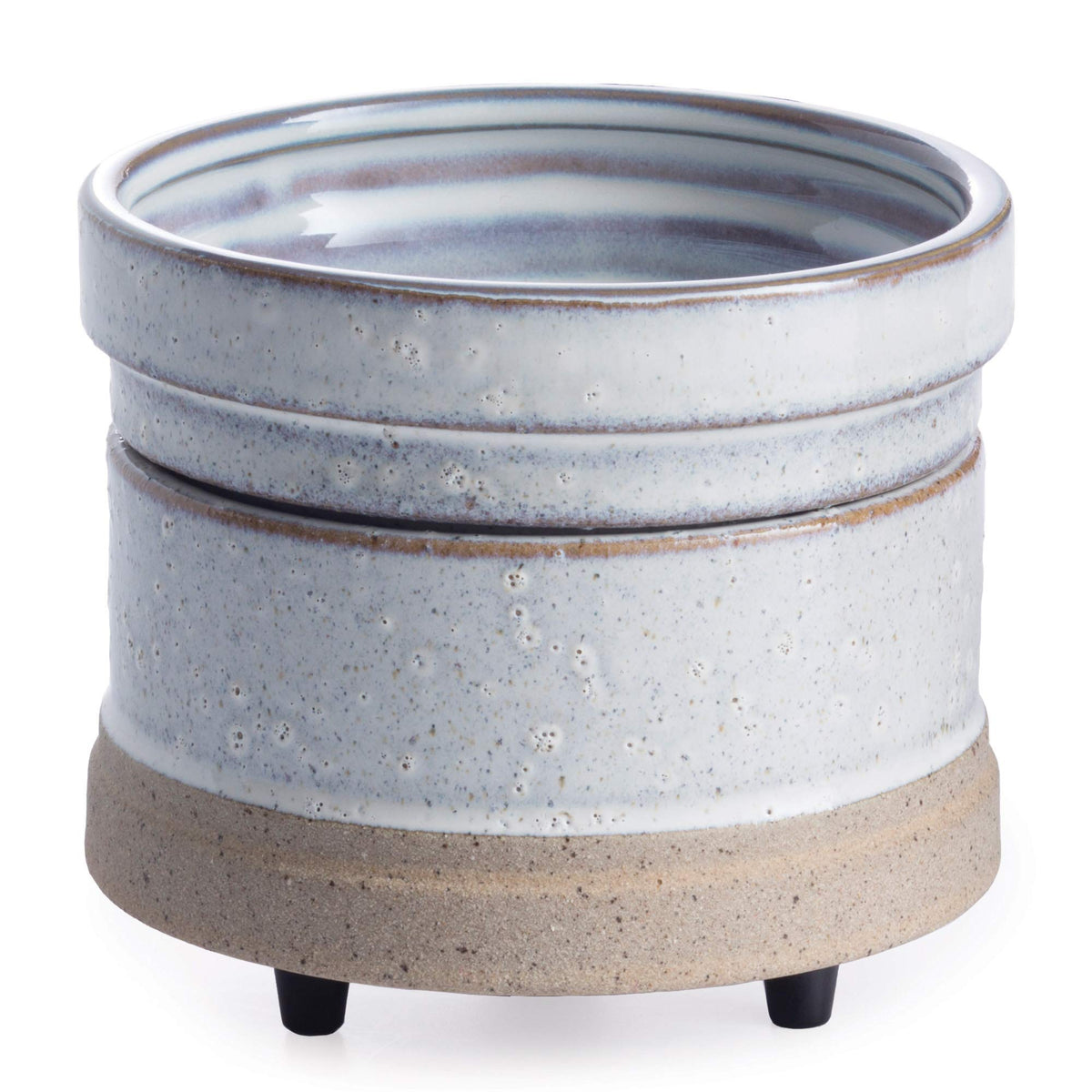 Candle Warmers conical white 2-in-1 wax and jar candle warmer
