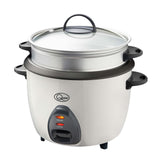 Quest 2.2L 900W white rice cooker and steamer