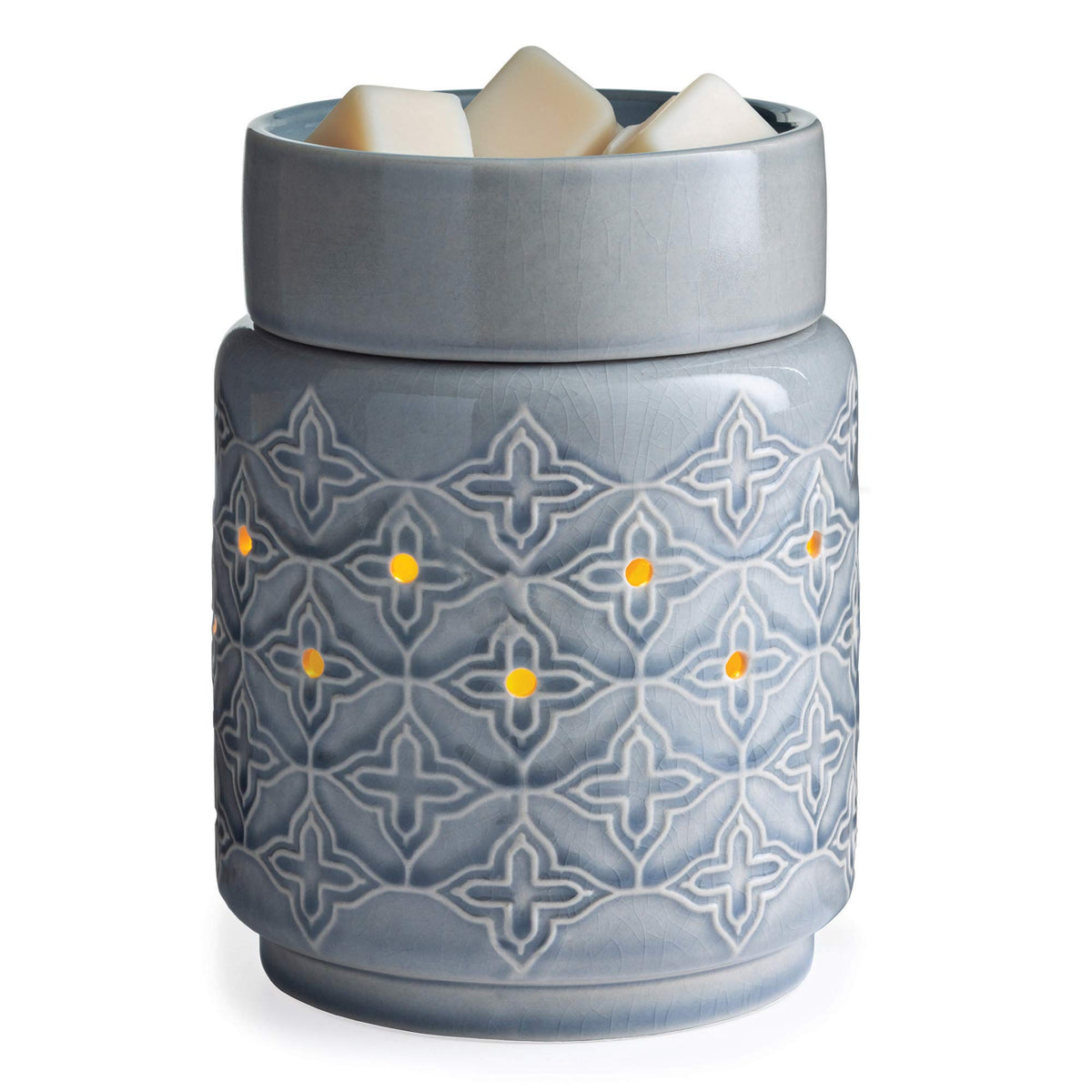 Candle Warmers Etc. Grey Jasmine illumination wax melt warmer