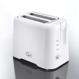 Quest white 870W 2-slice toaster with adjustable browning