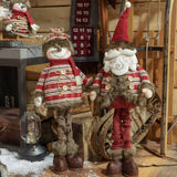 Santa & Snowman Standing Ornaments **ASTD MULTI 2**