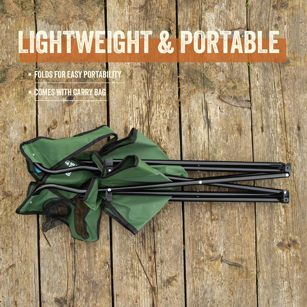 Folding outdoor chair for camping festivals and fishing