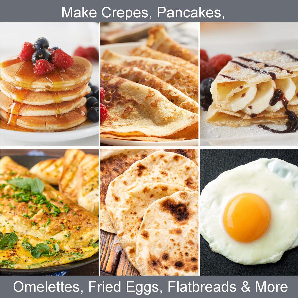 Quest 12in electric pancake and crepe maker