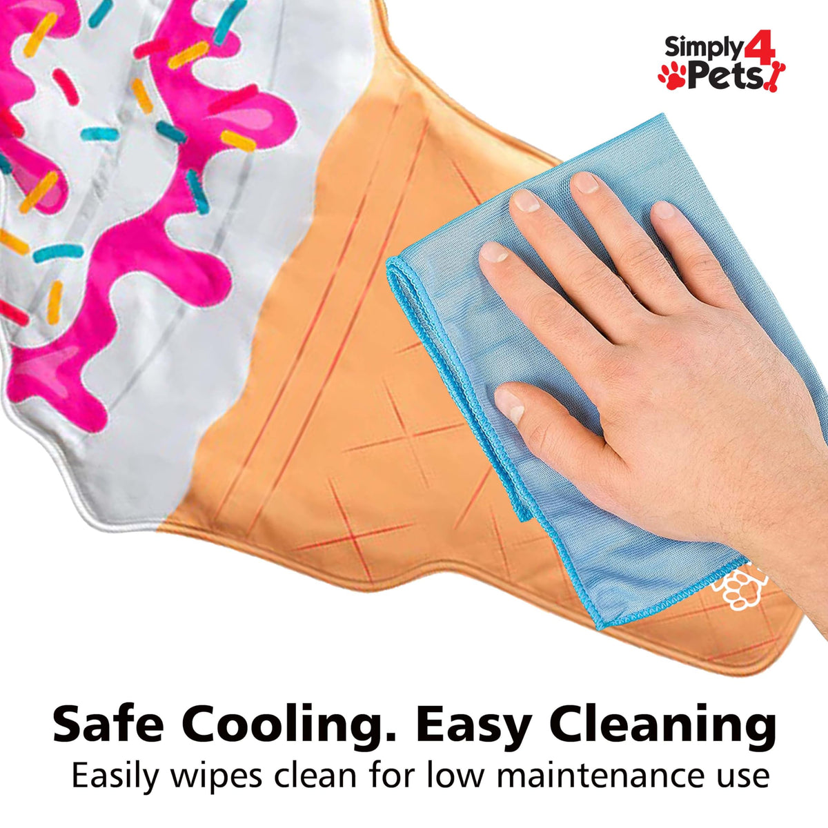 Simply 4 Pets 100 x 60cm self-cooling gel mat