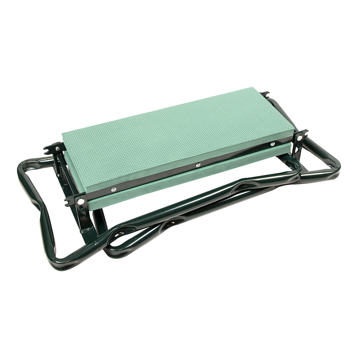 Folding Garden Kneeler & Seat with Tool Bag, Foam Cushion - GardenKraft