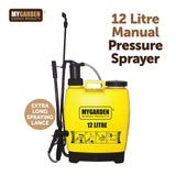 My Garden yellow knapsack pressure sprayer